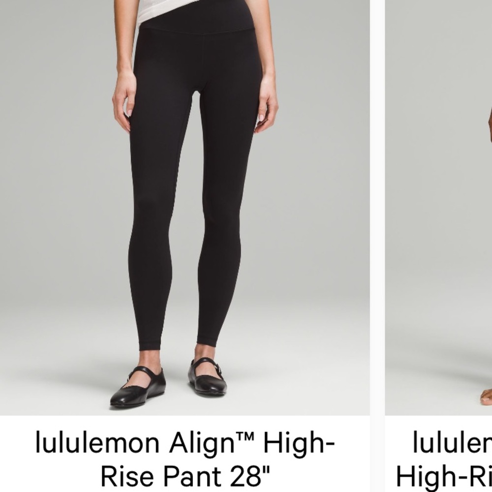Lululemon Align High-Rise Pant 28"